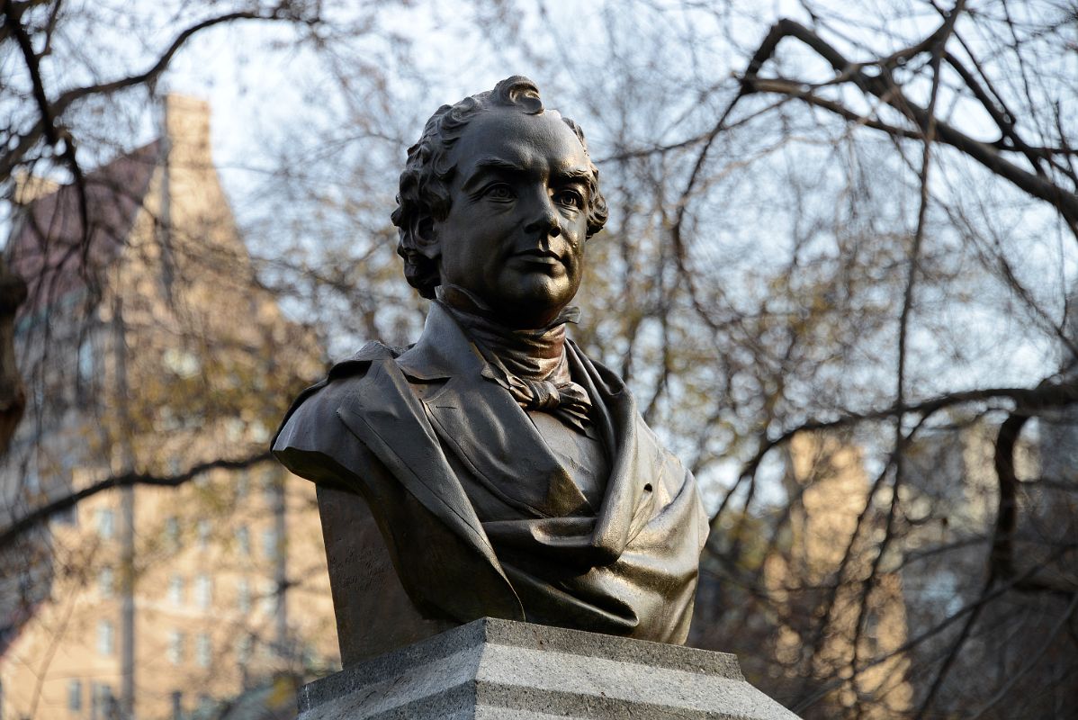 11J Thomas Moore Irish Poet Statue Near The Pond In Central Park Southeast